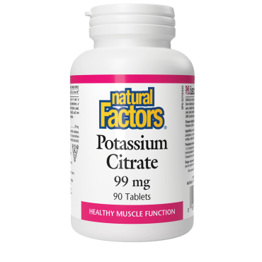 Natural Factors Potassium Citrate 99mg Tab 90's