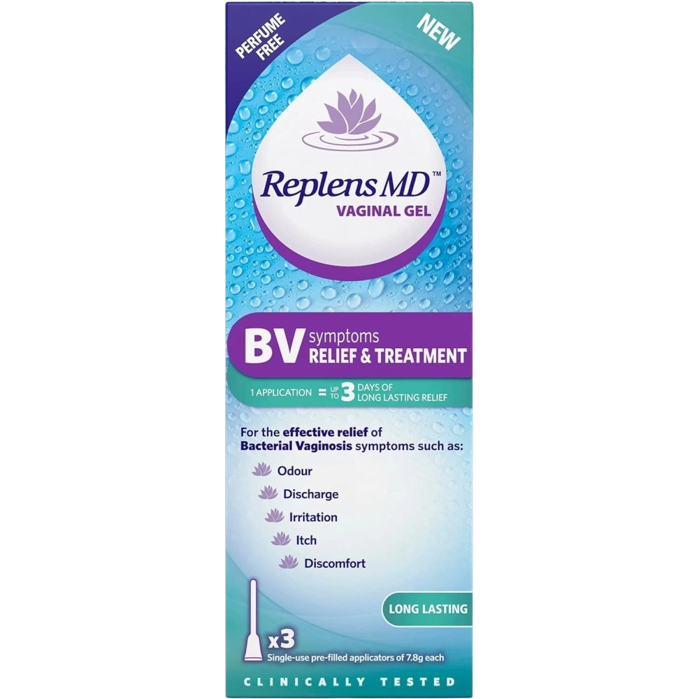 Replens BV symptoms Relief & TreatmentVaginal Gel  7.8g