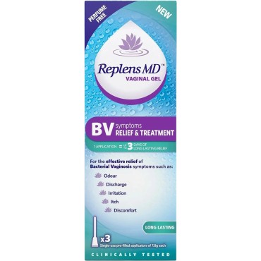Replens BV symptoms Relief & TreatmentVaginal Gel  7.8g