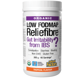 Natural Factor Reliefibre Organic Tropical Flavour 268g