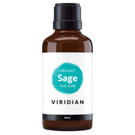 Viridian Organic Sage Tincture 50Ml