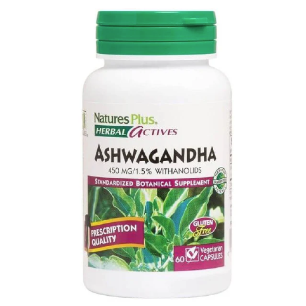 NaturesPlus Ashwagandha 450mg 60's
