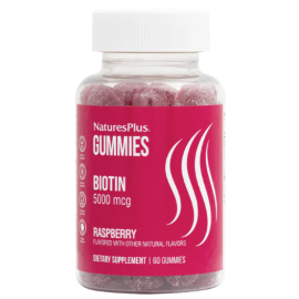 NaturesPlus Biotin Gummies 5000mcg 60's