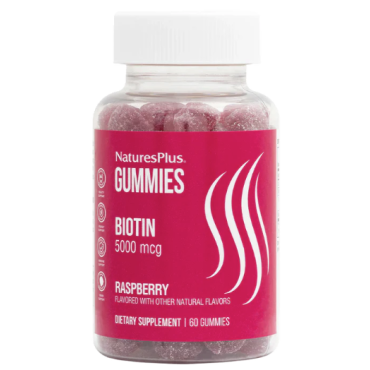 NaturesPlus Biotin Gummies 5000mcg 60's