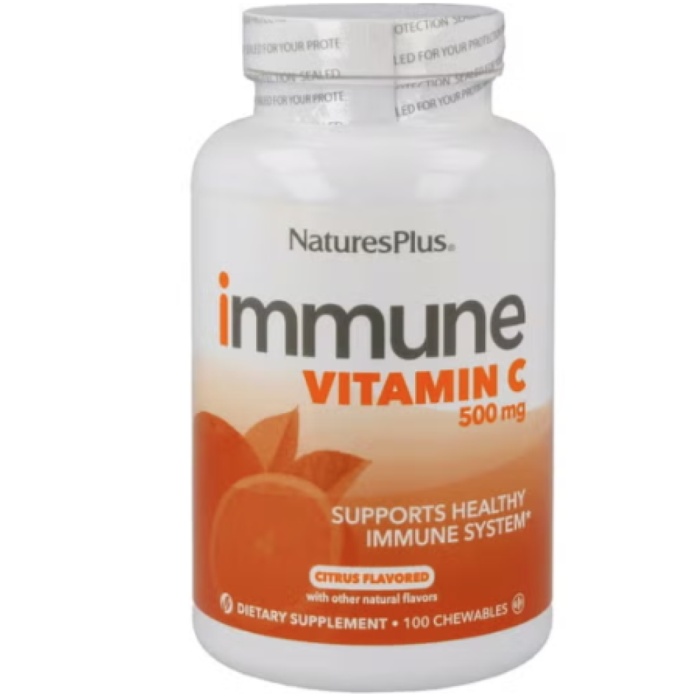 NaturesPlus Immune Vitamin C Chewable Orange Tabs 100's