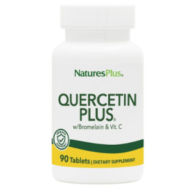 NaturesPlus Quercetin + Bromelain & Vitamin C Tabs 60’s