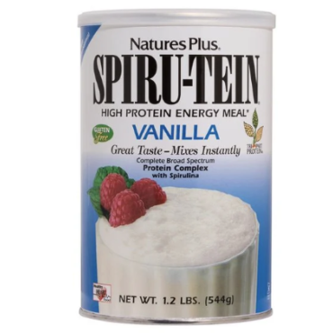 NaturesPlus Vanilla SPIRU-TEIN® Protein Shake 480g