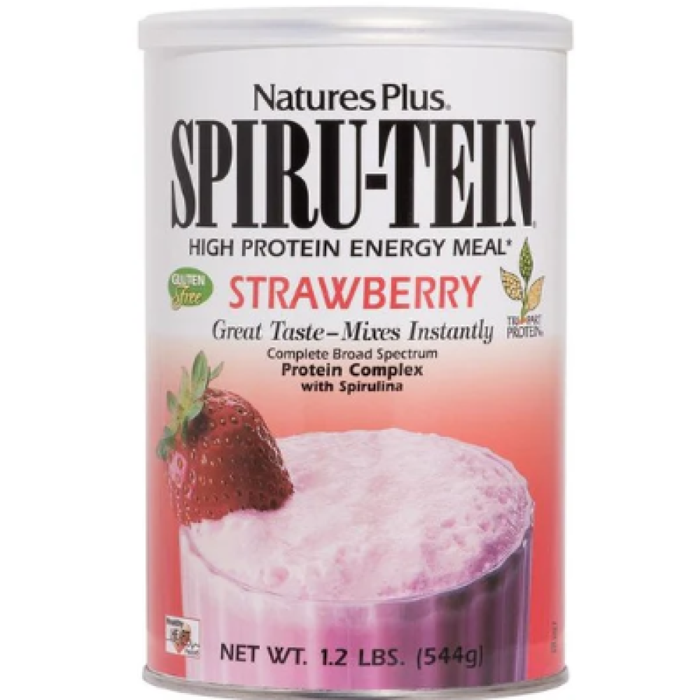 NaturesPlus Strawberry SPIRU-TEIN® Protein Shake 544g