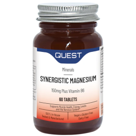 Quest Magnesium 150mg + Vit B6 Chelated 30's