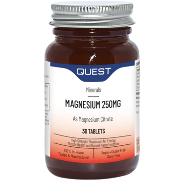 Quest Magnesium Citrate 250mg Tabs 30's