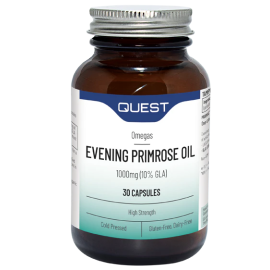 Quest Evening Primrose Oil 1000mg +Vit E Capsules 30's