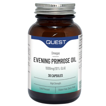Quest Evening Primrose Oil 1000mg +Vit E Capsules 30's