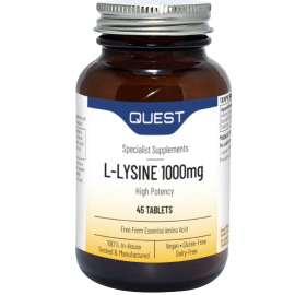 Quest  L-Lysine 1000mg Tablets 45's