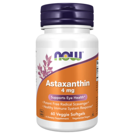 NOW Astaxanthin 4Mg Caps 60's