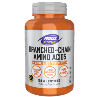 NOW Branched Chain Amino Acid Caps 120s