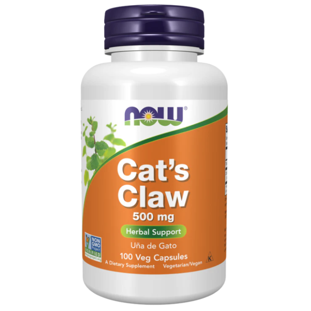 Now Cats Claw 500mg Caps 100's
