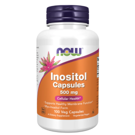 NOW Inositol 500mg Vcaps 100's                                          