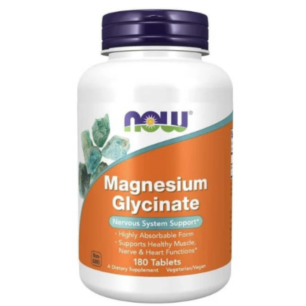 NOW Magnesium Glycinate 200Mg 180's
