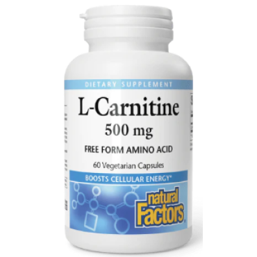 Natural Factors L-Carnitine 500Mg VCaps 60's