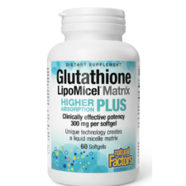 Natural Factors Glutathione 300mg Softgel 60's