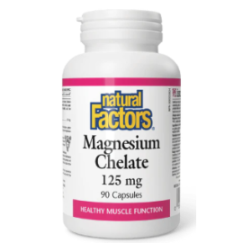 Natural Factors Magnesium Chelate 125mg 90 caps