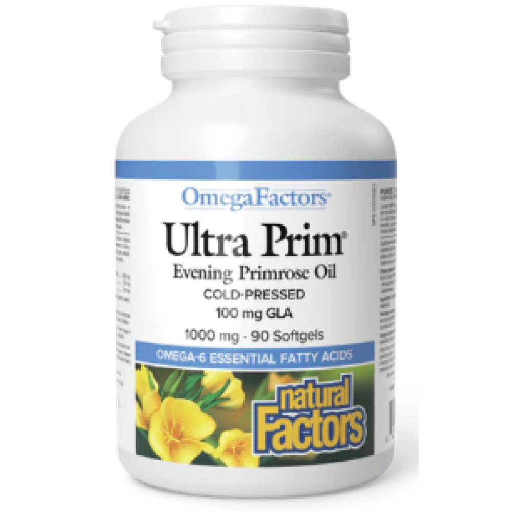 Natural Factors Ultra Evening Primrose Oil 1000mg 90's