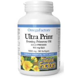 Natural Factors Ultra Evening Primrose Oil 1000mg 90's