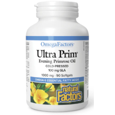 Natural Factors Ultra Evening Primrose Oil 1000mg 90's