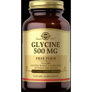 Solgar Glycine 500mg VCaps 100's