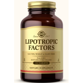 Solgar Lipotropic Factors Tablets 100's
