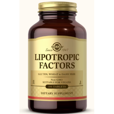 Solgar Lipotropic Factors Tablets 100's