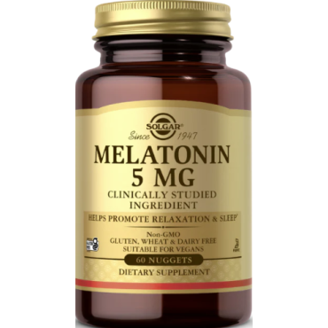 Solgar Melatonin 5mg 60's