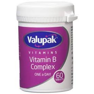 Valupak Vitamin B Complex Tablets 60's