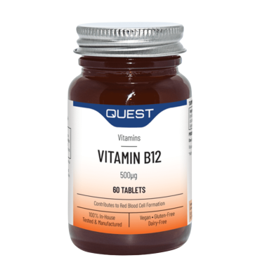 Quest Vitamin B12 500ug 60's