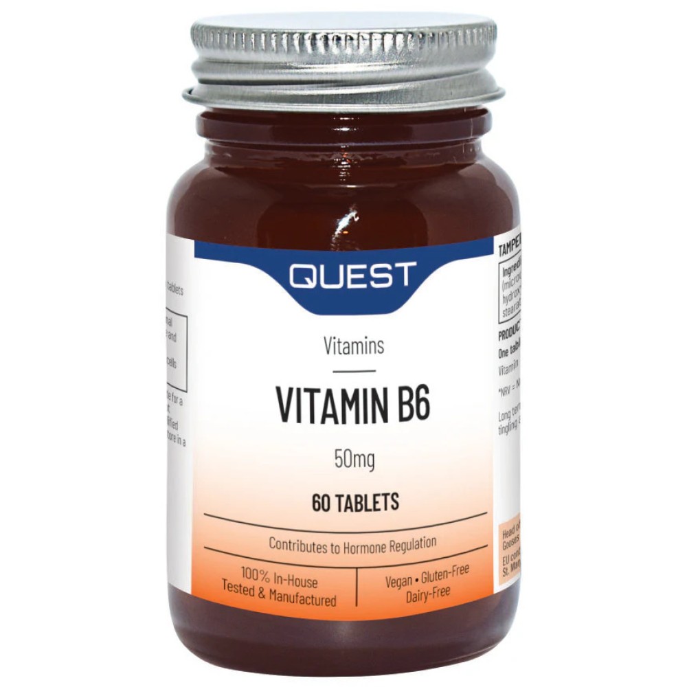 Quest Vitamin B6 50mg 60's