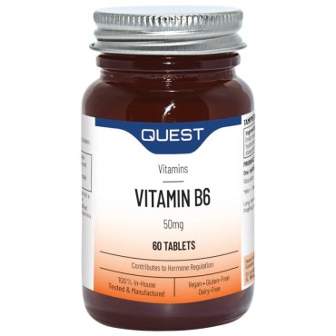 Quest Vitamin B6 50mg 60's