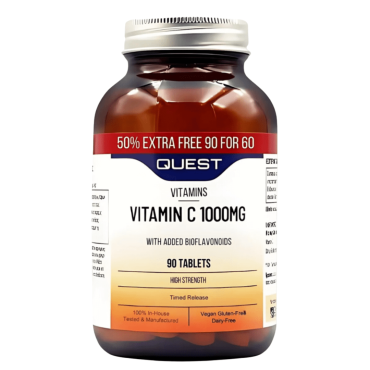 Quest Vitamin C 1000mg With Bioflavanoids Bonus Pack (90 tablets for the price of 60)