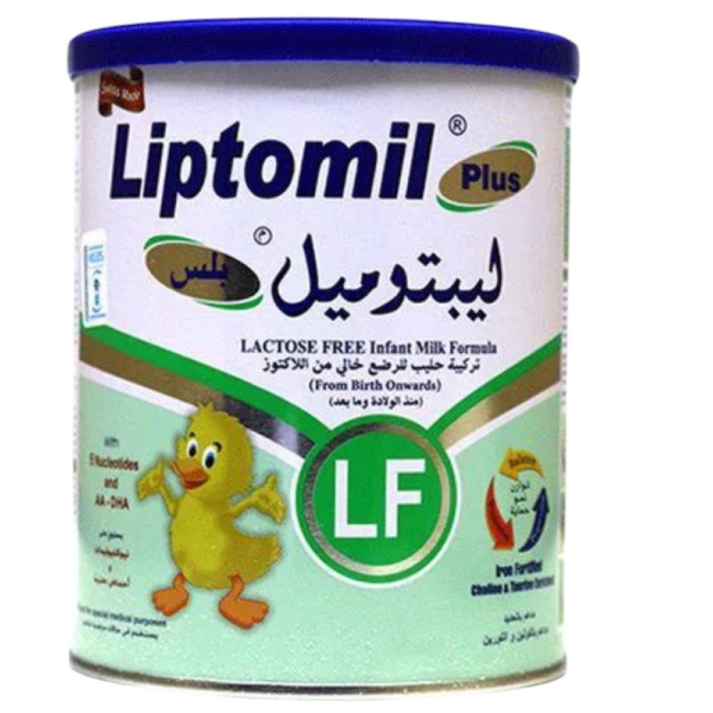 Liptomil Plus Lactose Free (LF) Infant Milk Formular 400gm                                                                                                 