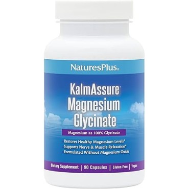 NaturesPlus KalmAssure Magnesium Glycinate Capsules 90's