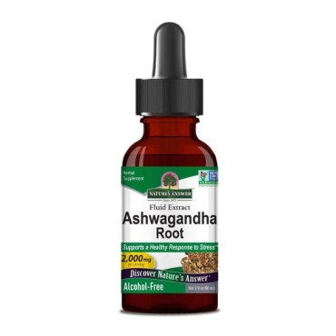 Natures Answer Ashwagandha 60Ml - Alcohol Free Tincture