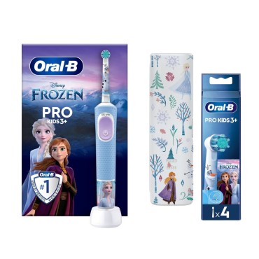 Oral-B Pro Kids Frozen Rechargable Toothbrush + Case
