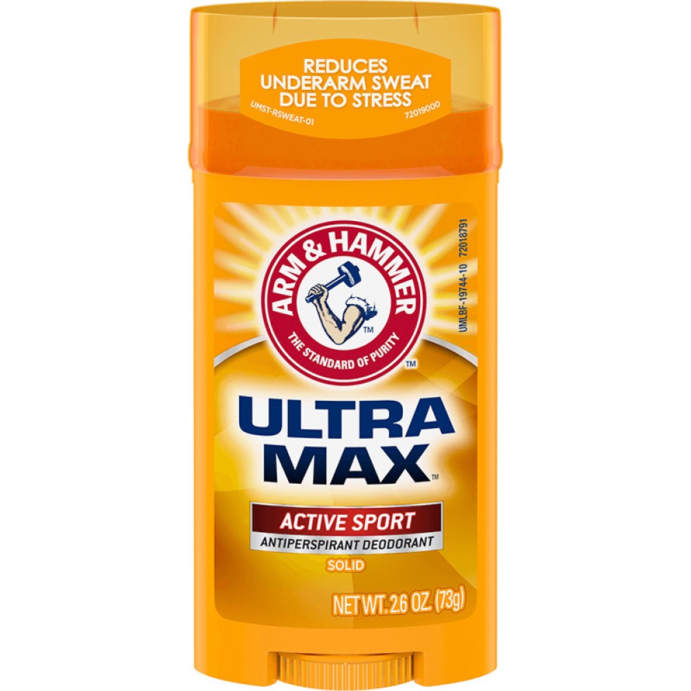 Arm & Hammer Ultra Max Active Sport Deodorant 73G