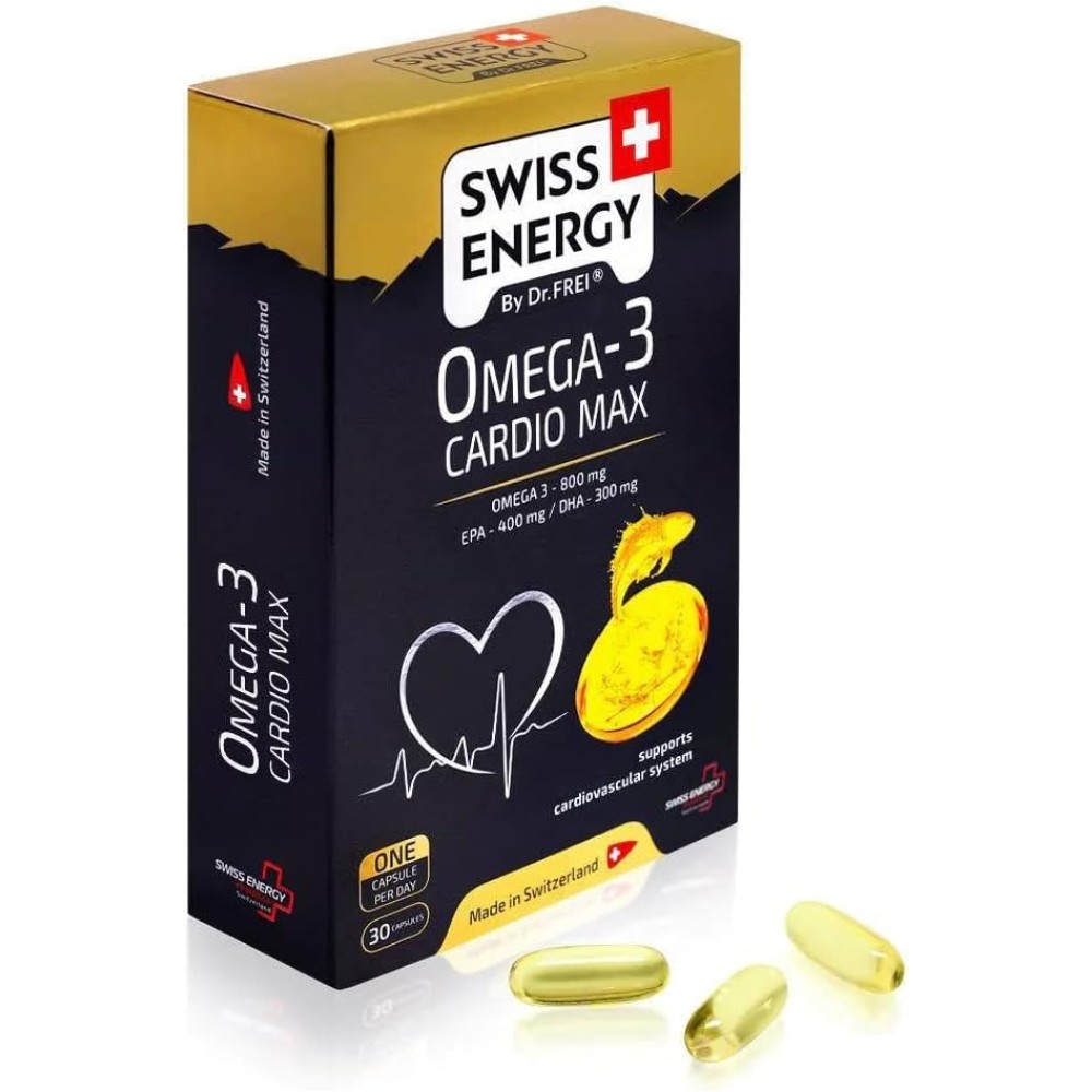 Swiss Energy Omega 3 Cardio Max 30's
