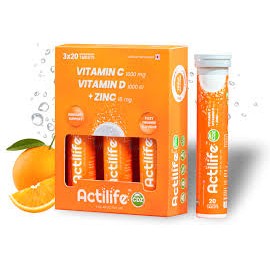 Actilife CDZ Effervescent Tablets 20's