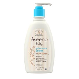 Aveeno Baby Daily Moisture Lotion With Natural Oatmeal 354ml