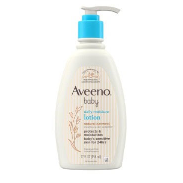 Aveeno Baby Daily Moisture Lotion With Natural Oatmeal 354ml