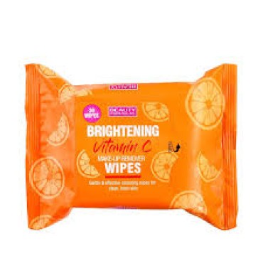 Beauty Formulas Brightening Vitamin C Make Up Remover Wipes 25's