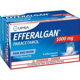 Efferalgan 1g Tablets 8's