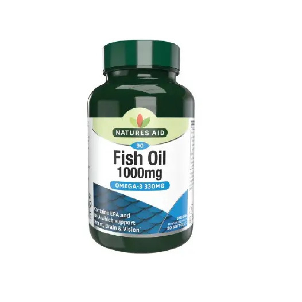 Nature's Aid Fish Oil 1000mg (Omega 3,6,9) 90's