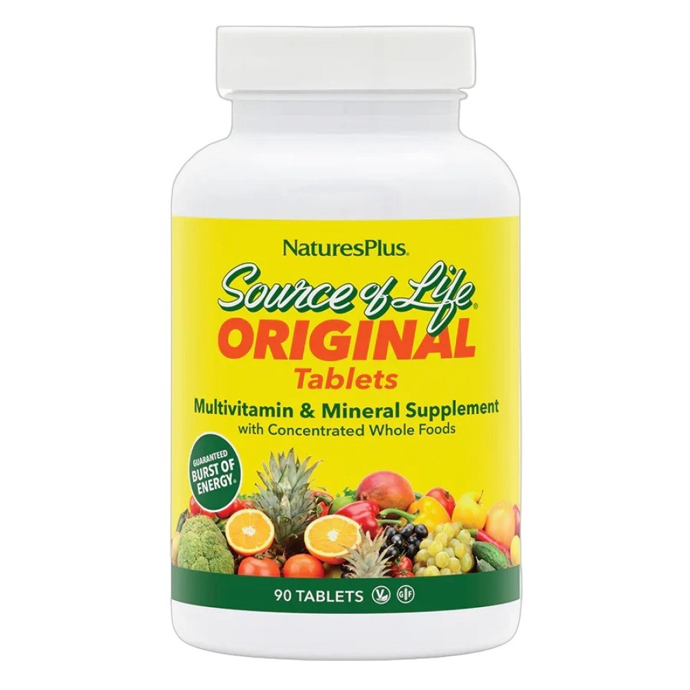 NaturesPlus Source of Life Multivitamins & Minerals 90s